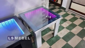 ?ЖУРНАЛЬНЫЙ СТОЛИК С ПОДСВЕТКОЙ БЕСКОНЕЧНОСТЬ??